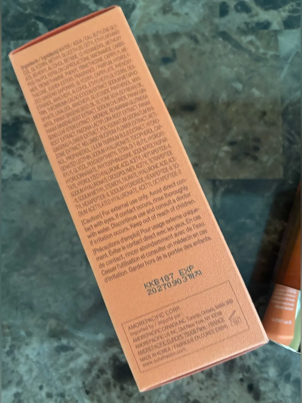 Sulwhasoo Concentrated Ginseng Rejuvenating Serum 1.01 fl oz Exp 9/2027 Skin New